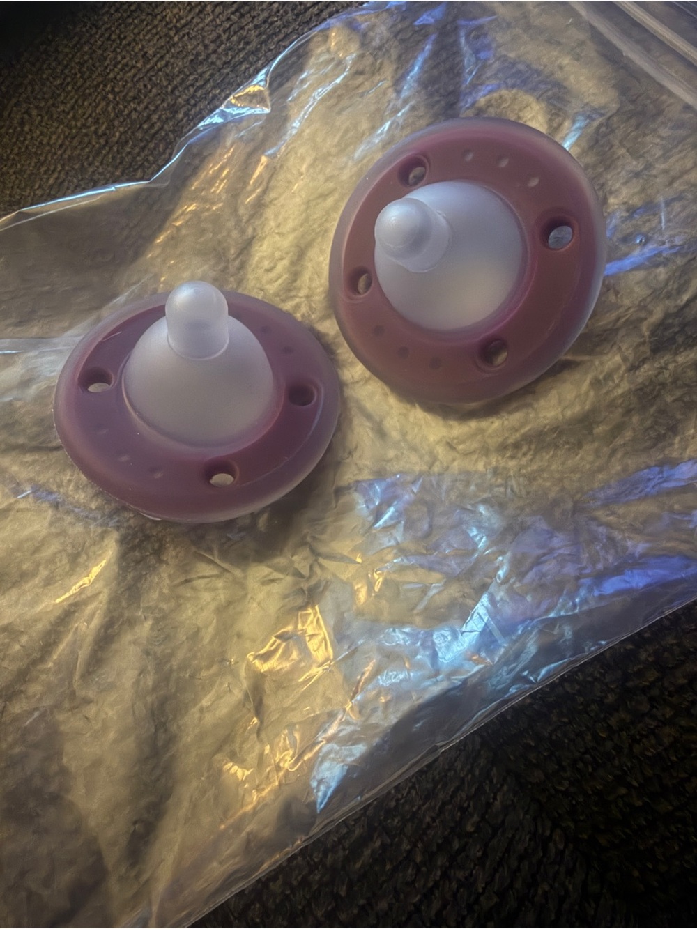 Ninni Co Pacifiers-Plum